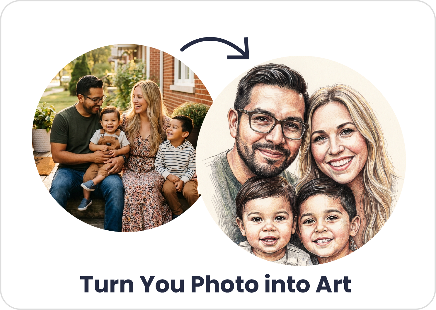 AI Portrait overlay