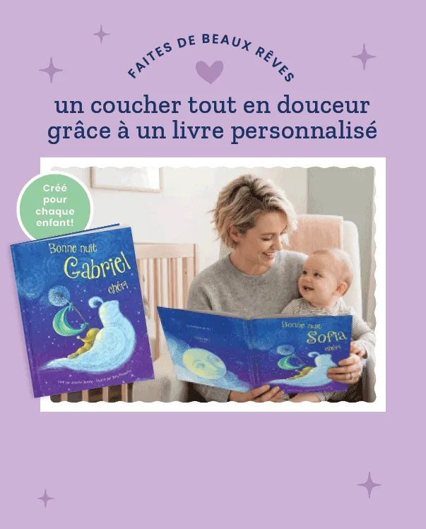 Bonne nuit chéri(e) Livre Personnalisé