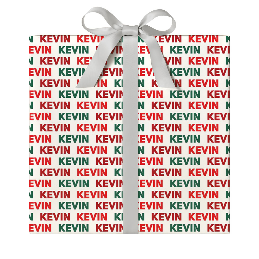 Personalized <br> Wrapping Paper
