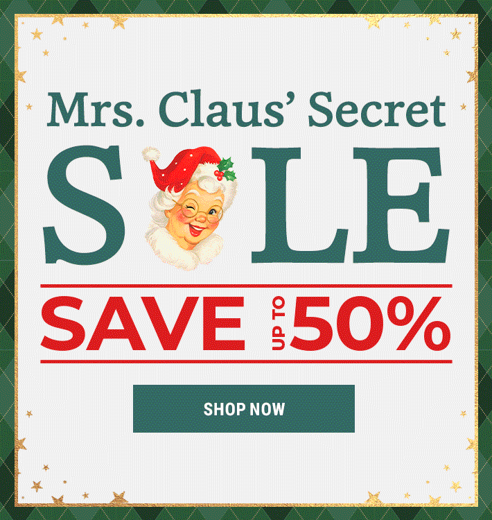 Mrs. Claus Secret Sale