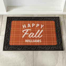 Personalized Fall Decor