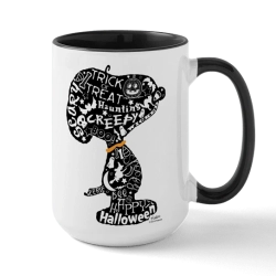 Shop PEANUTS®: Halloween Snoopy Collage Mugs