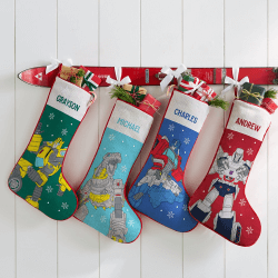 TRANSFORMERS Bots Holiday Stocking