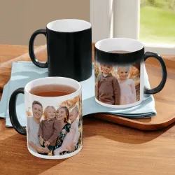 Custom Photo Tile Color Changing Mug