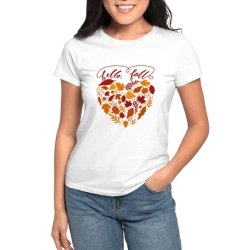 Shop Fall Vibes Hello Fall Women's Value T-Shirt