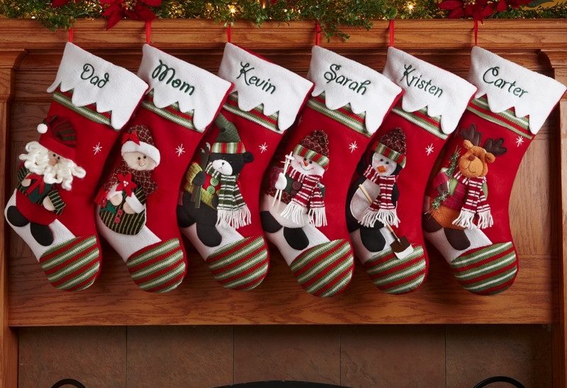Personalized Christmas Stockings - The Answer to your Boring Mantel