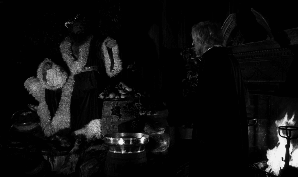 Scrooge and the ghost A Christmas Carol