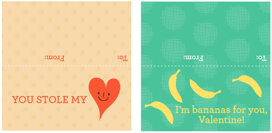 Valentine's Day Printables: Kid's Treat Bags