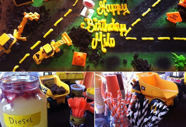 Milo’s Construction Birthday Party