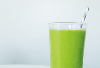 Green Coconut Mango Smoothie
