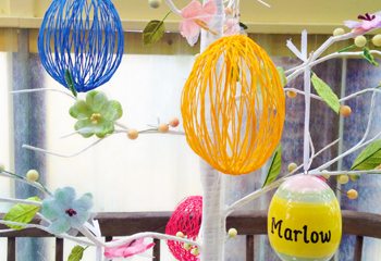 DIY String Easter Eggs