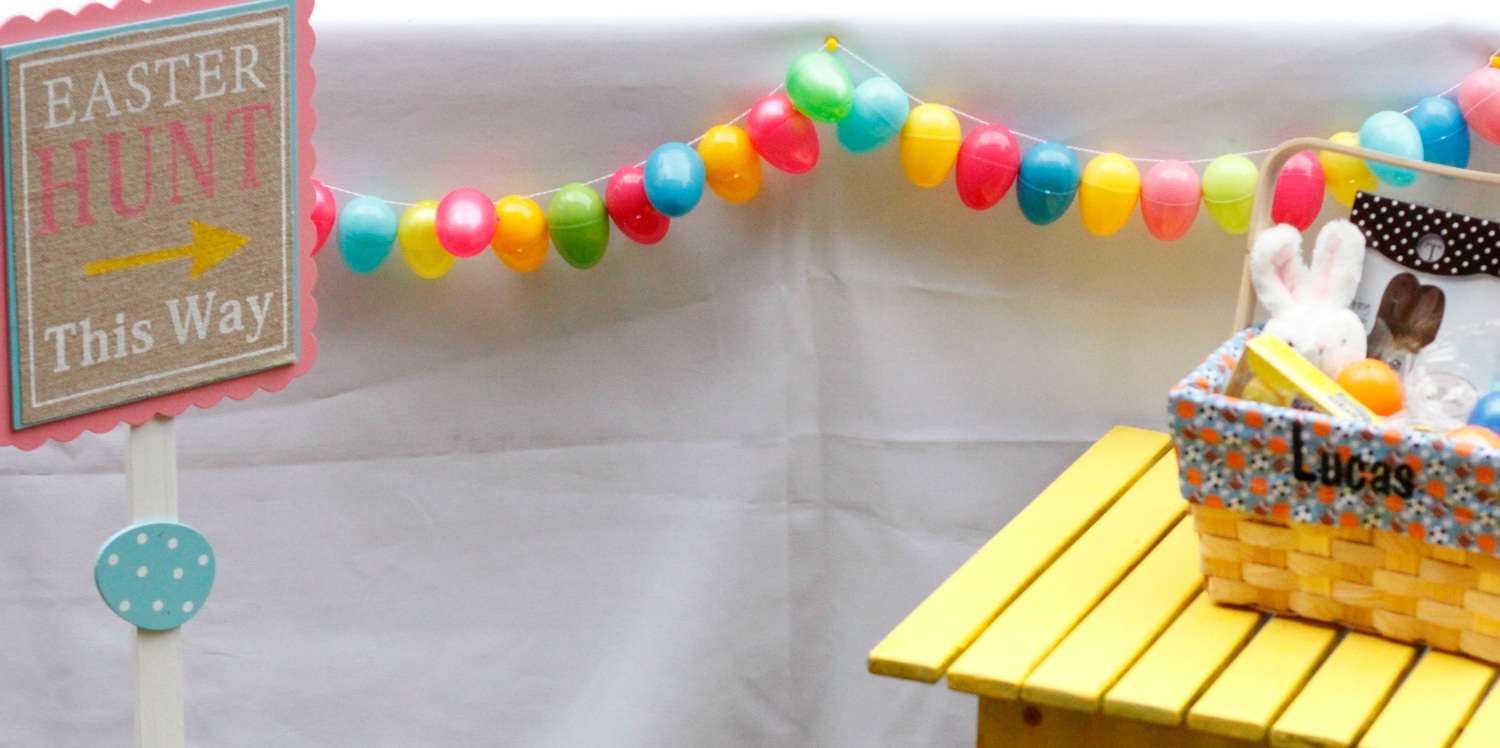 Simple DIY Easter Egg Garland