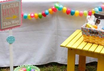 Simple DIY Easter Egg Garland