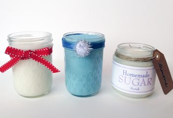 Homemade Sugar Scrub Party Favor
