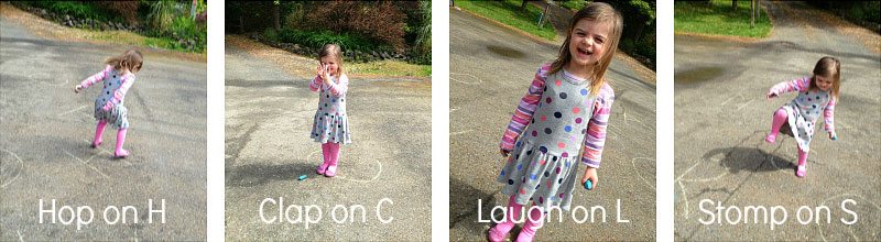 chalk letter games