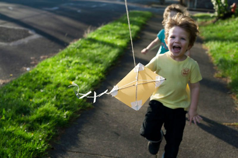 fly a kite