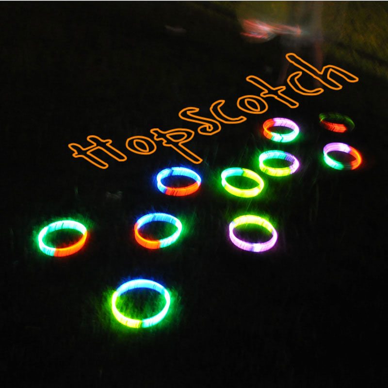 glow in the dark hopsotch