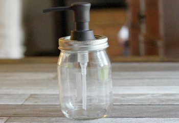 3-Step DIY Mason Jar Soap Pump