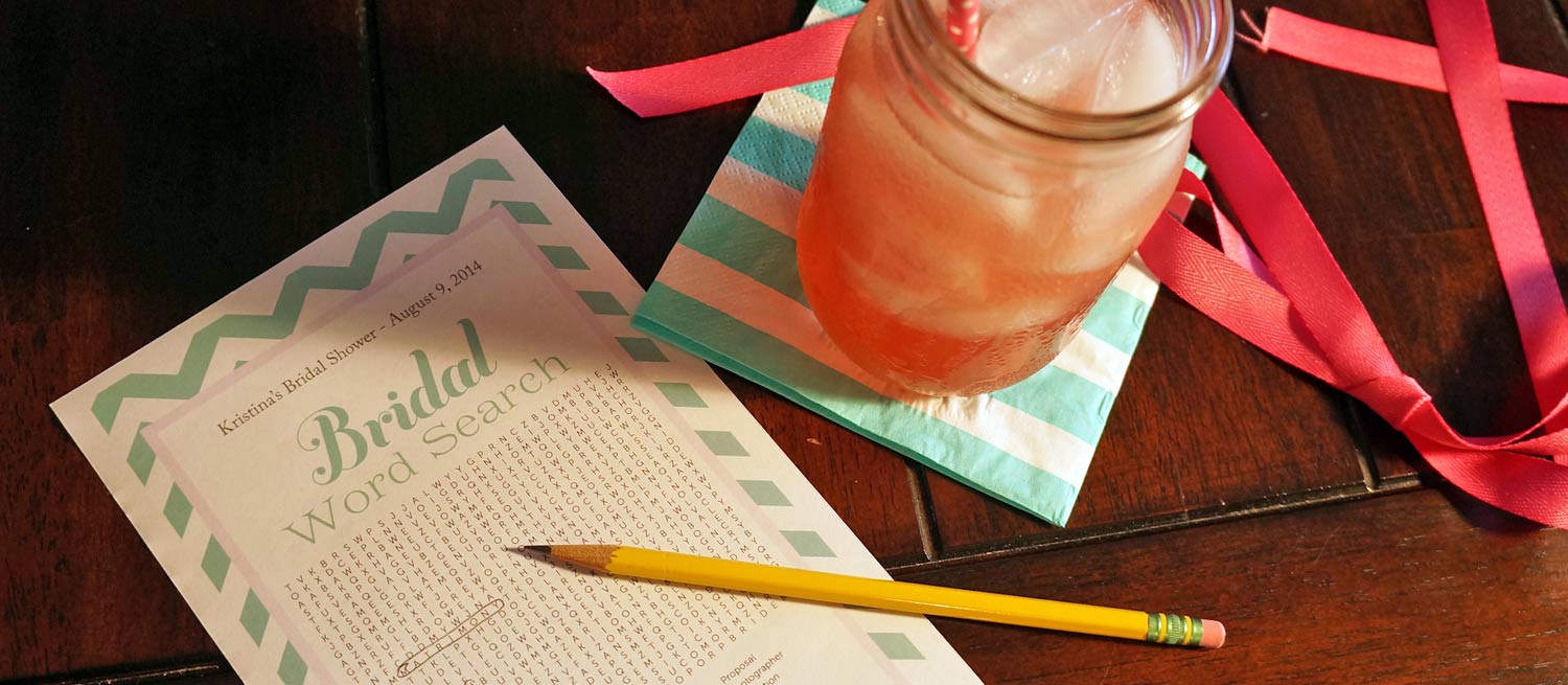 Bridal Shower Printables