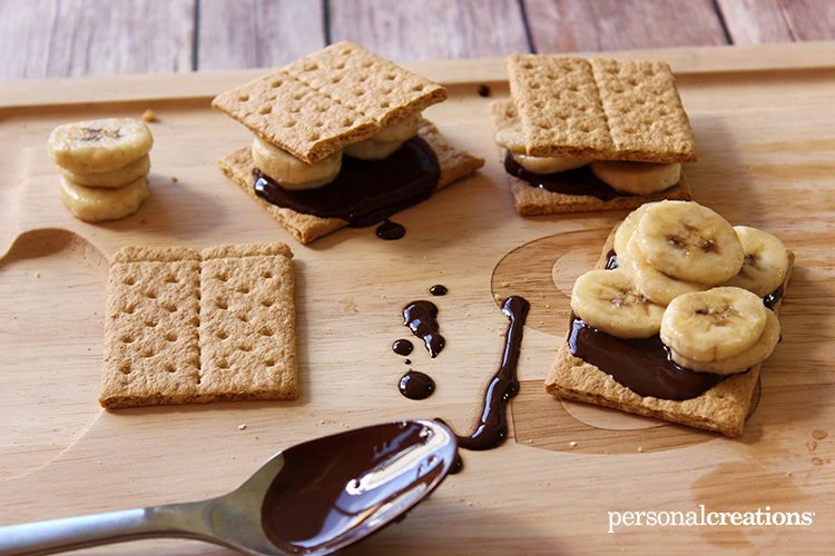 Dark Chocolate Banana S’mores