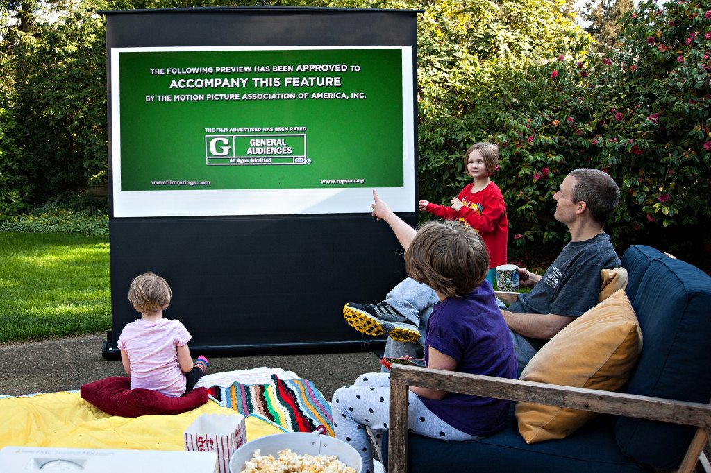 outdoor movie night
