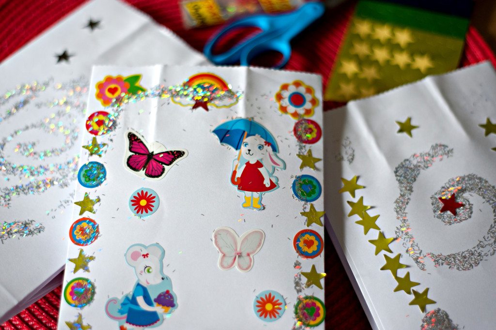 Decorated snack bags