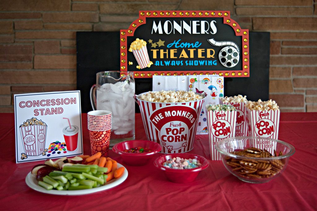 Family home concession stand