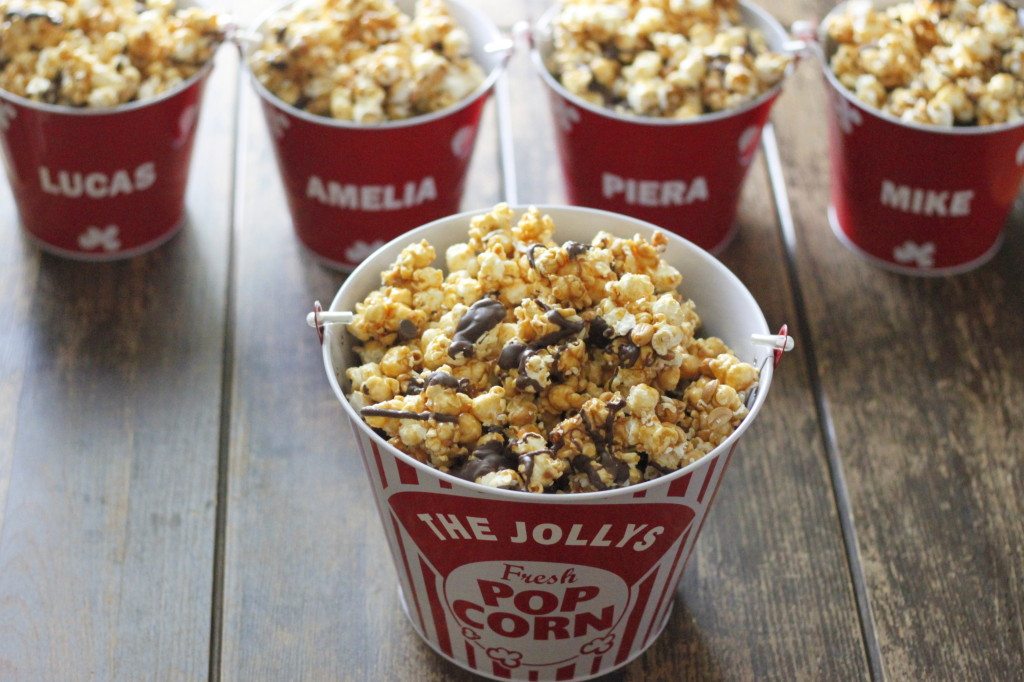 family-popcorn-night-Caramel Popcorn-1