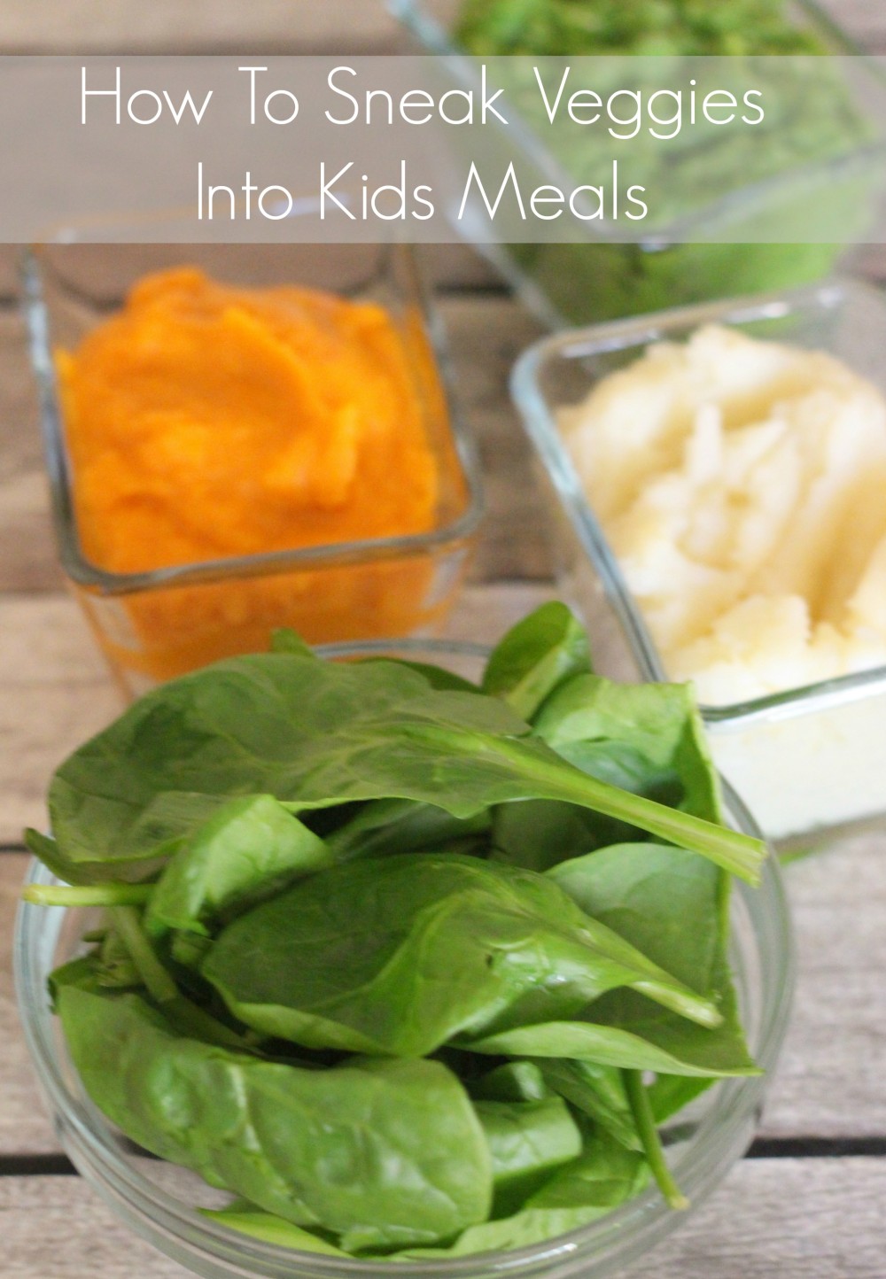 How to sneak veggies into kids meals