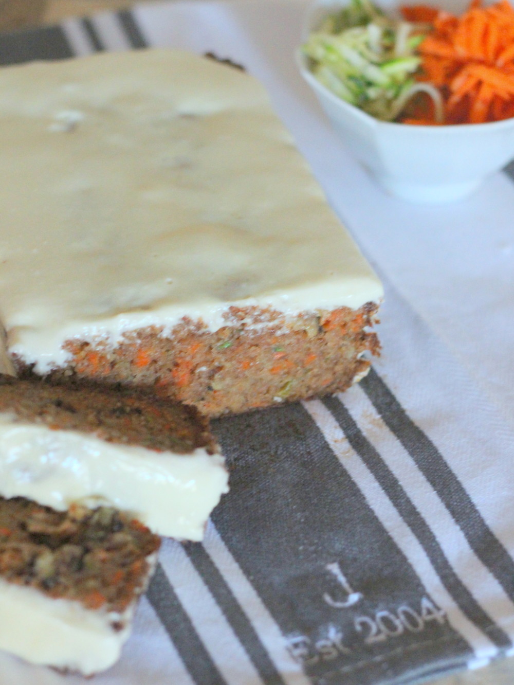 Apple Zucchini and Carrot Bread