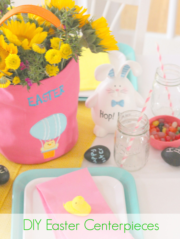 DIY Easter Centerpieces