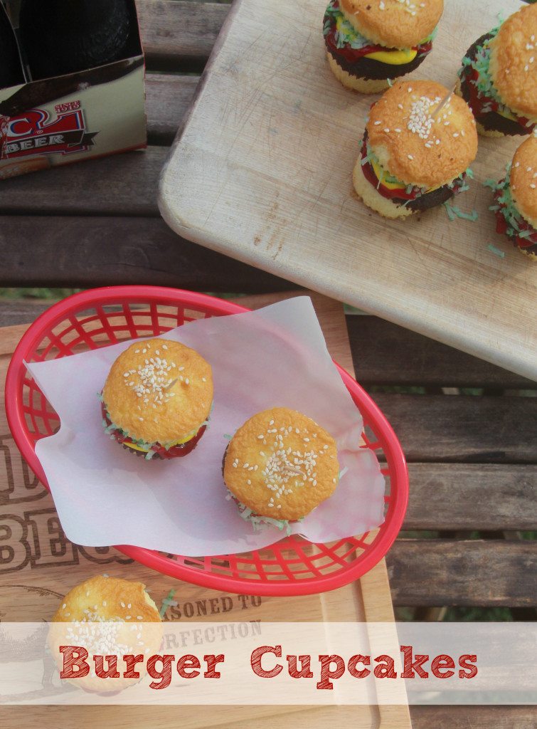 Burger Cupcakes