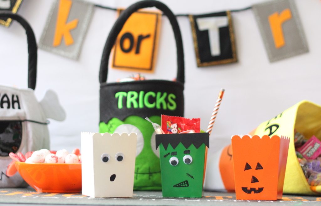 Halloween treat buckets