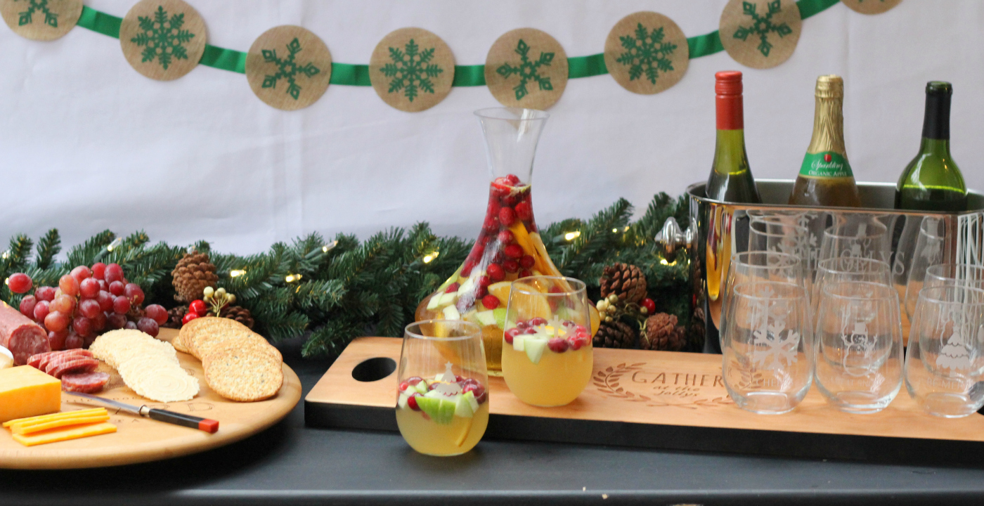 Simple & Festive Holiday Drink: Cranberry & Apple Sangria