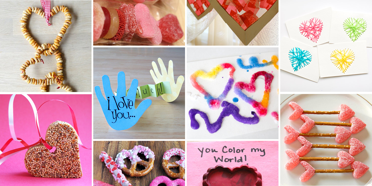 75 Easy Valentine’s Day Crafts for Kids