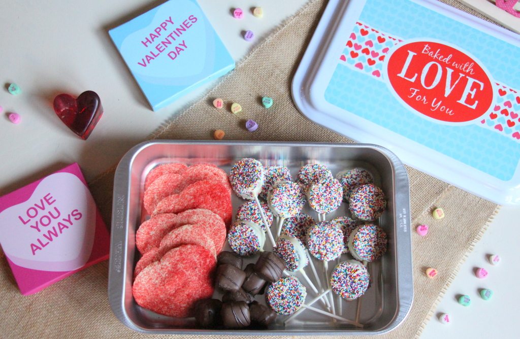 Valentines Day Teacher Card and treat sbacks