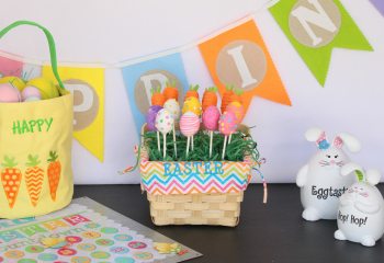 Spring is in the Air! Celebrate Easter with Egg and Carrot Cake Pops