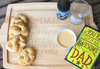 Celebrate Dad with Homemade Pretzels & Beer Cheese Sauce