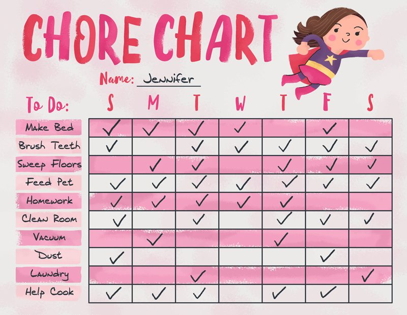 Chore-Chart-Filled-Out-Name
