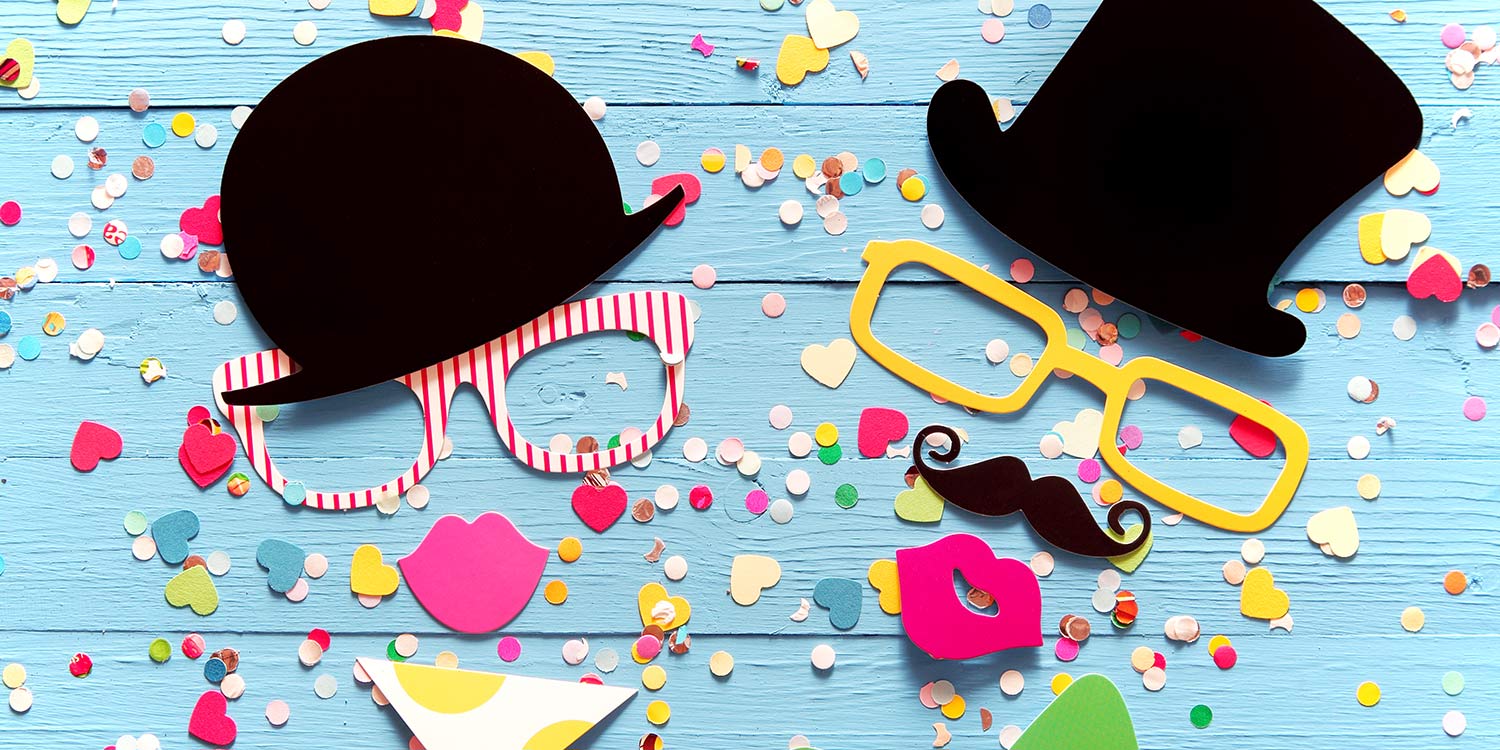 Printable Photo Booth Props: Party Props Made Easy