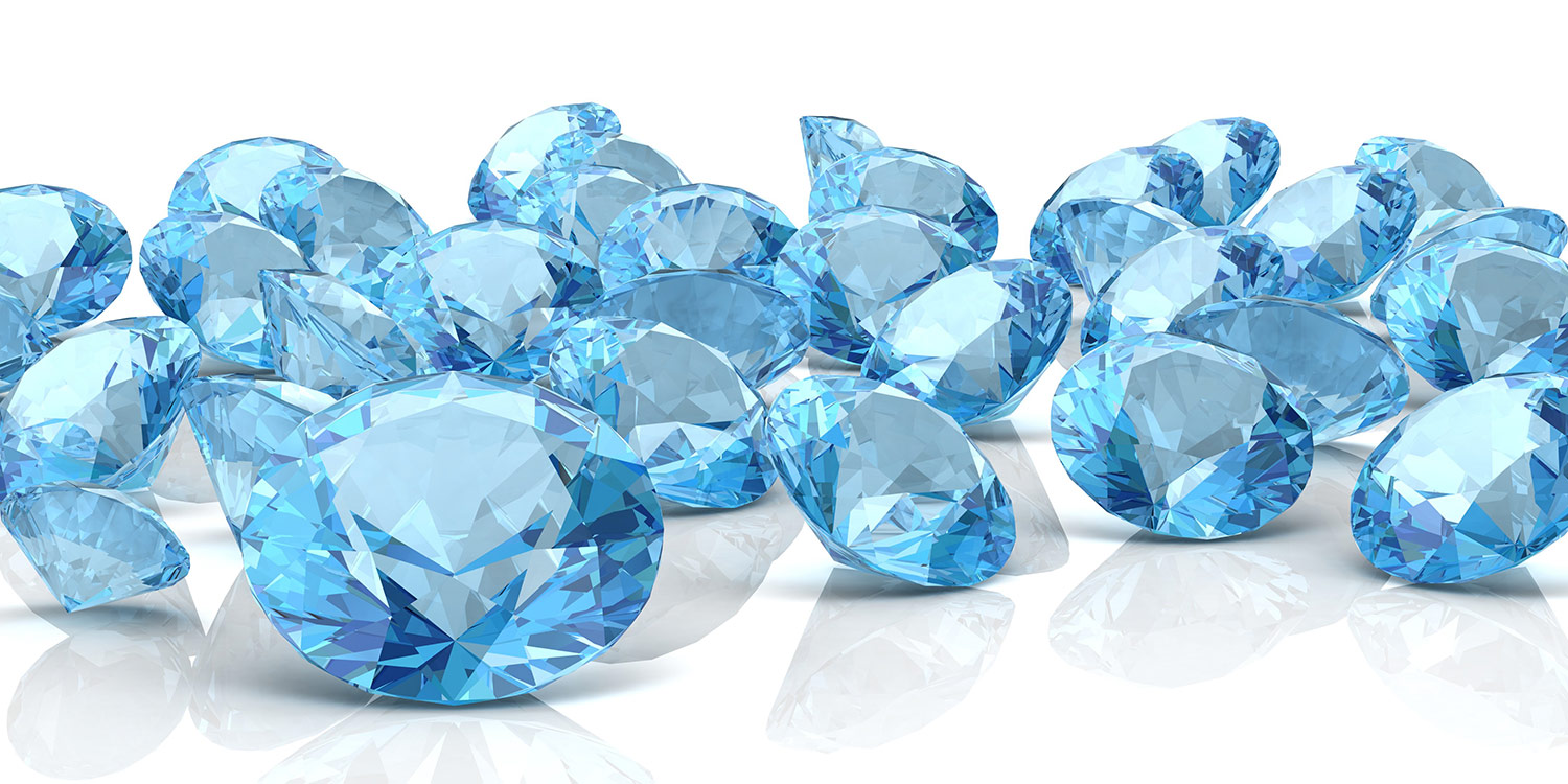 March Birthstone: Aquamarine and Bloodstone