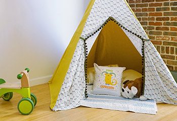 How to Make a Teepee for Your Kid's Room