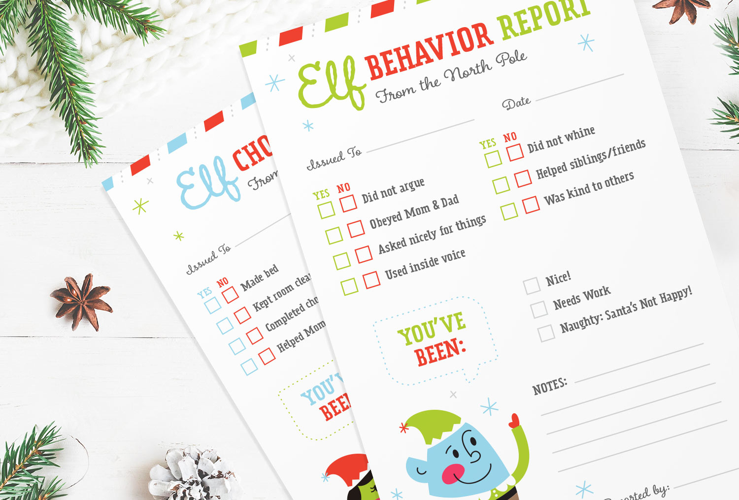 elf report card
