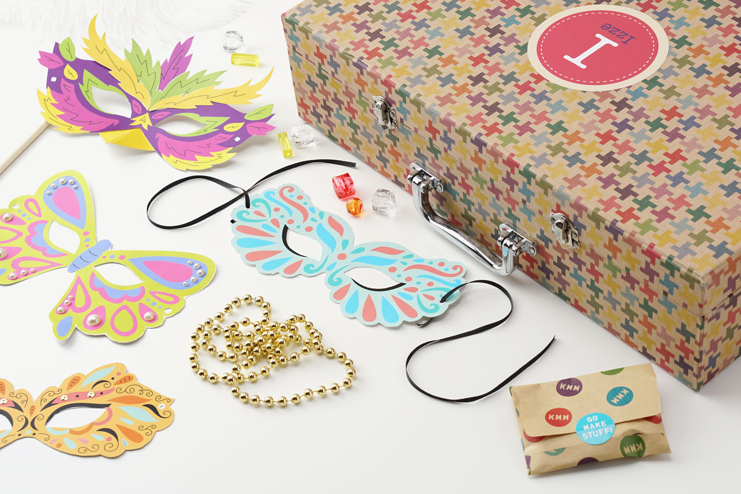 Masquerade & Mardi Gras Mask Templates for Kids and Adults