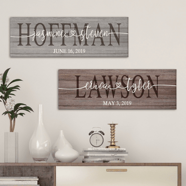 brown and grey wall canvas 