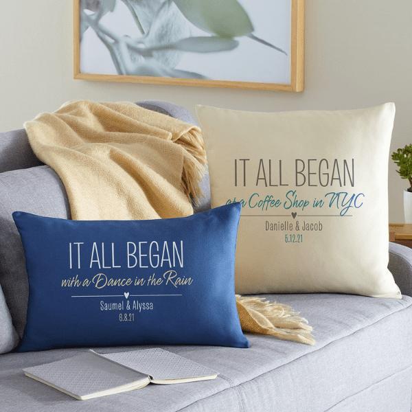 throw pillows on couch